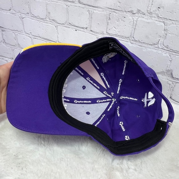 ⛳️NWOT |•TAYLOR MADE•| Minnesota Vikings TMAX Gear Hat One Size🏈 - Picture 11 of 12